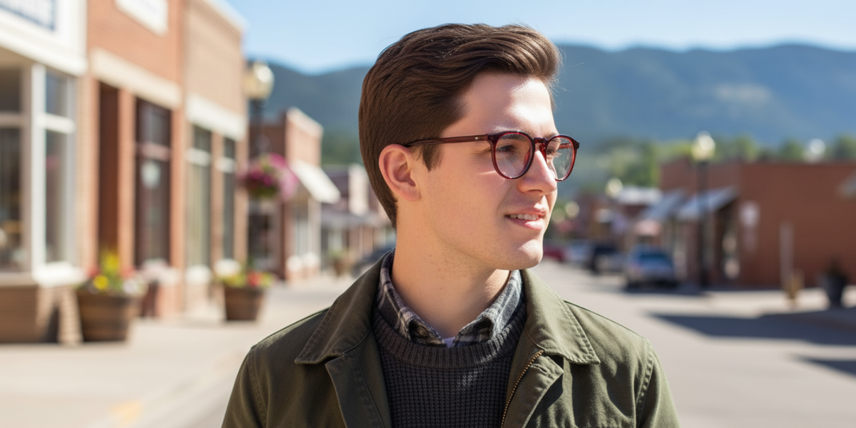 Full Rim Round Classic Eyeglasses