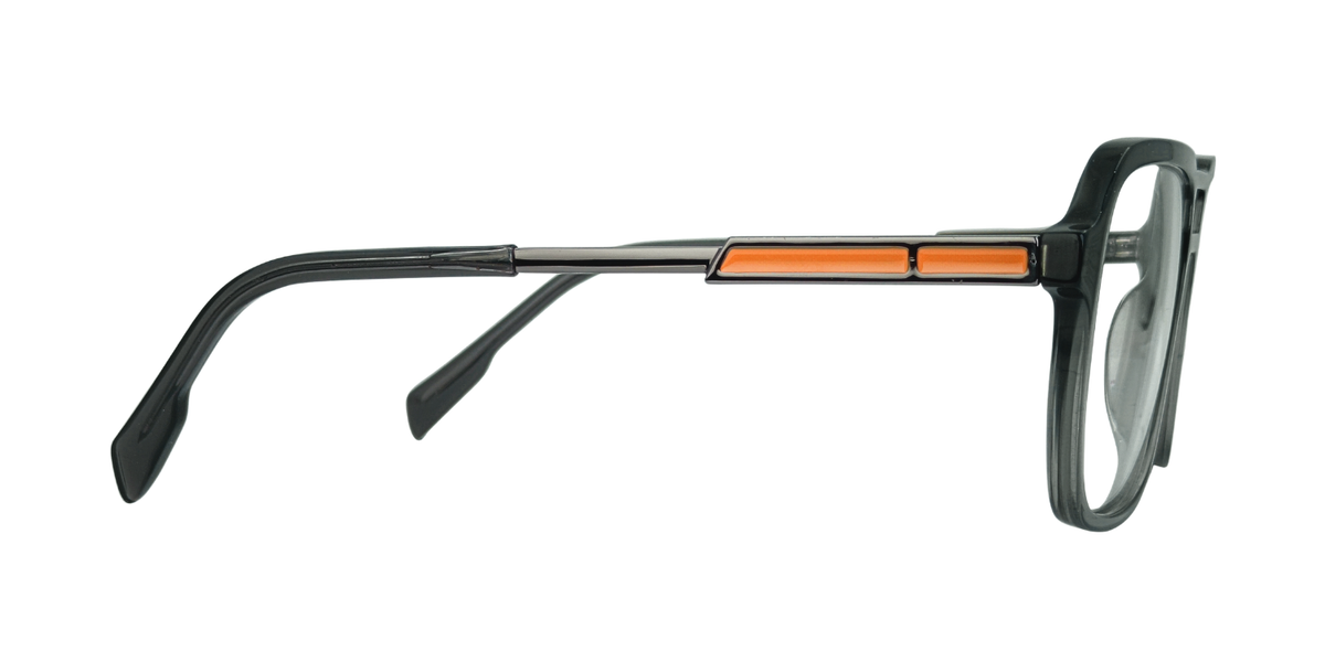 Full Rim Double Bridge Square Classic Eyeglasses