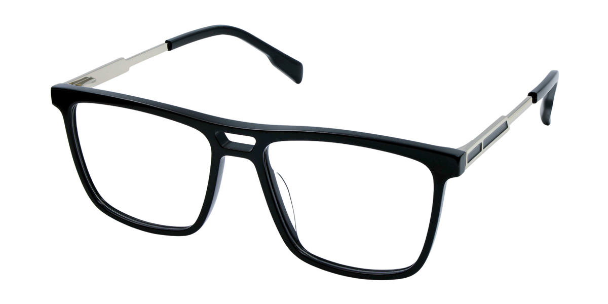 Full Rim Double Bridge Square Classic Eyeglasses