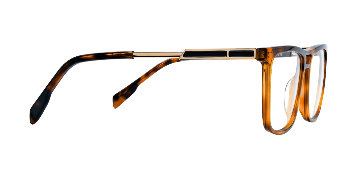 Full Rim Double Bridge Square Classic Eyeglasses