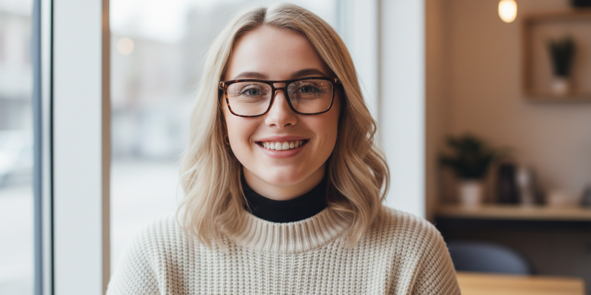 Full Rim Double Bridge Square Classic Eyeglasses