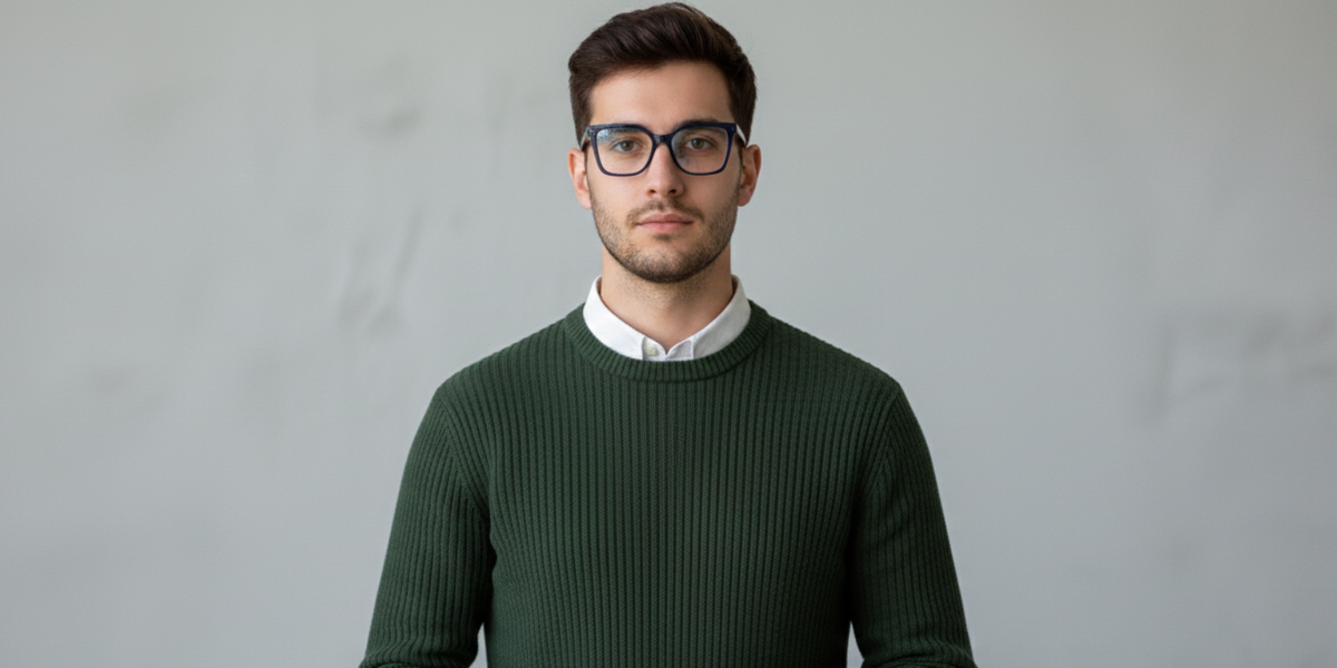 Full Rim Square Classic Eyeglasses