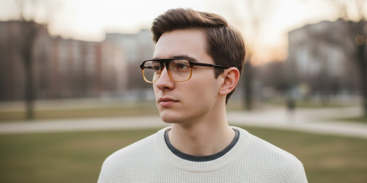 Full Rim Rectangle Classic Eyeglasses