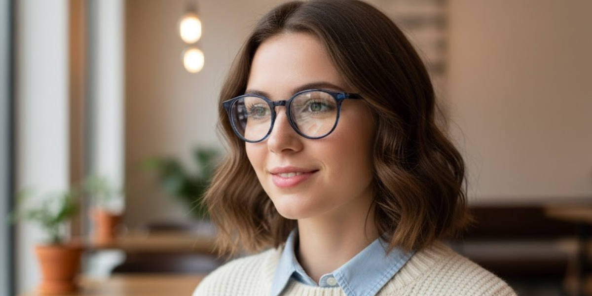 Full Rim Round Classic Eyeglasses