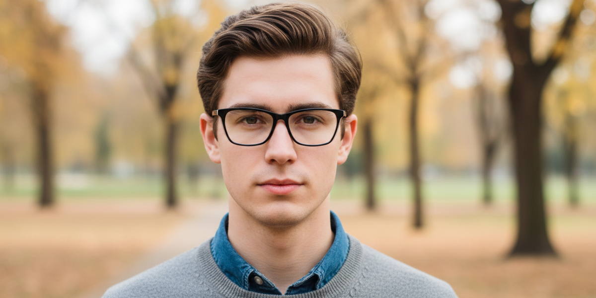 Full Rim Rectangle Classic Eyeglasses