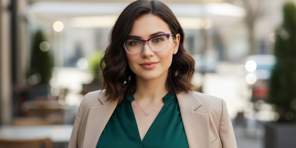 Full Rim Cat Eye Classic Eyeglasses
