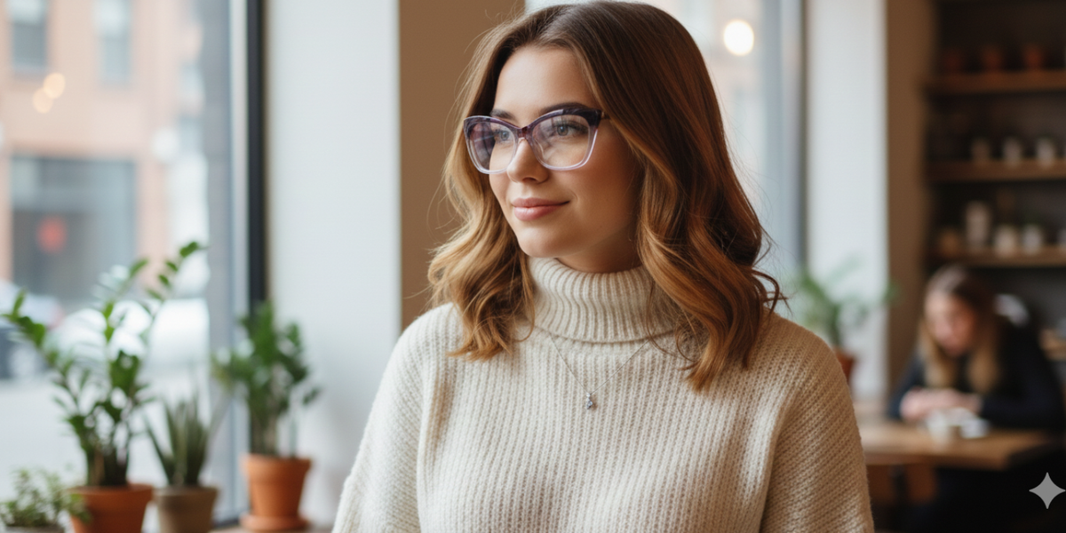 Full Rim Cat Eye Classic Eyeglasses