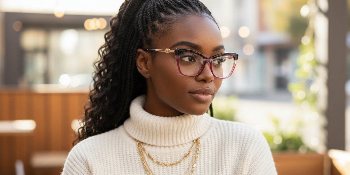 Full Rim Cat Eye Classic Eyeglasses