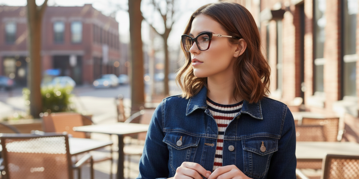 Full Rim Cat Eye Classic Eyeglasses
