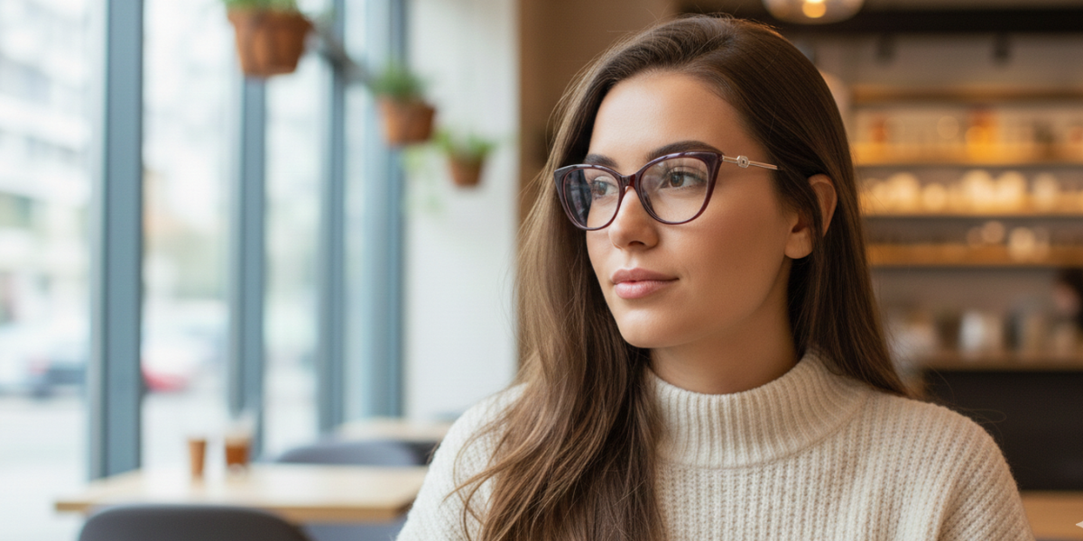 Full Rim Cat Eye Classic Eyeglasses