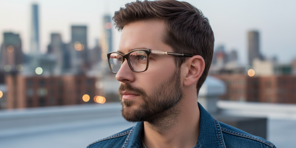 Full Rim Rectangle Classic Eyeglasses