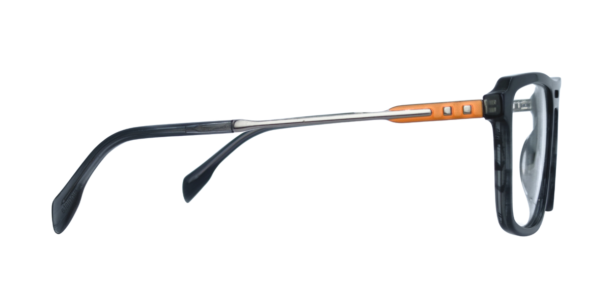 Full Rim Double Bridge Rectangle Classic Eyeglasses