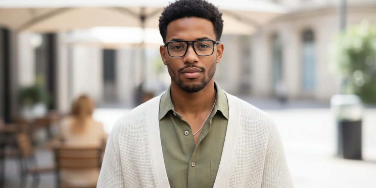 Full Rim Double Bridge Rectangle Classic Eyeglasses