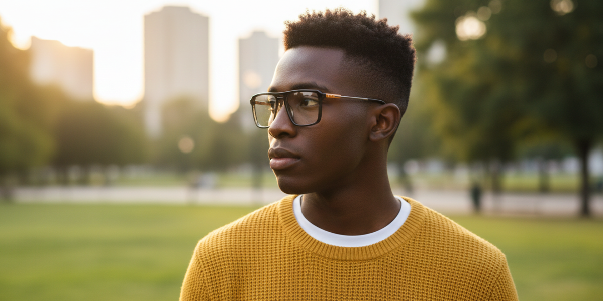 Full Rim Double Bridge Rectangle Classic Eyeglasses
