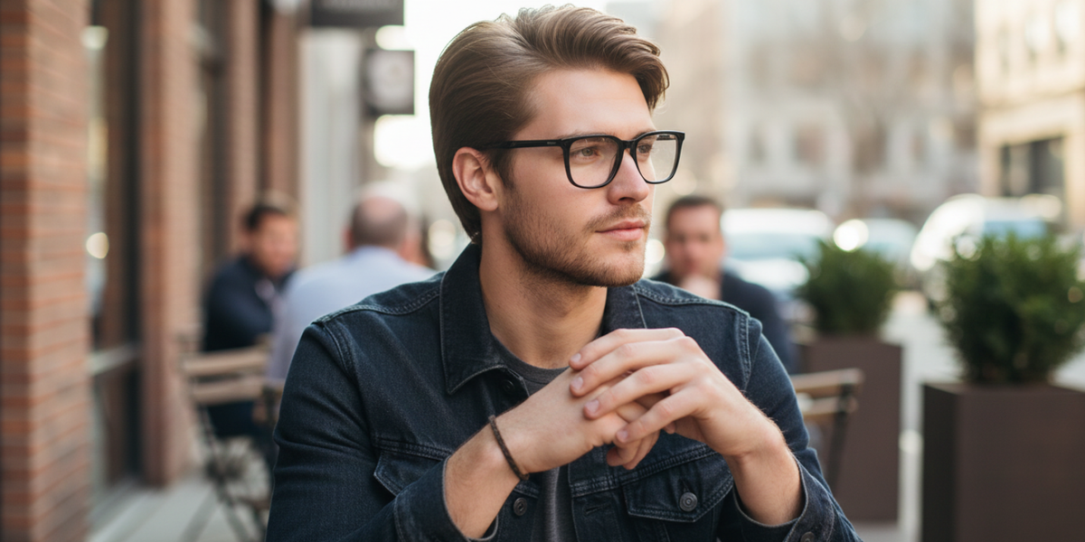 Full Rim Rectangle Classic Eyeglasses
