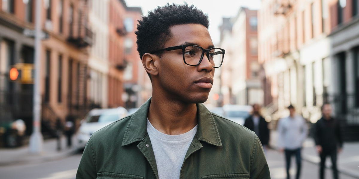 Full Rim Rectangle Classic Eyeglasses