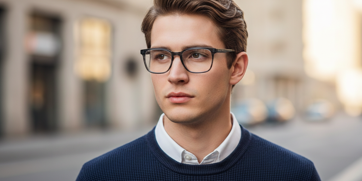 Full Rim Rectangle Classic Eyeglasses
