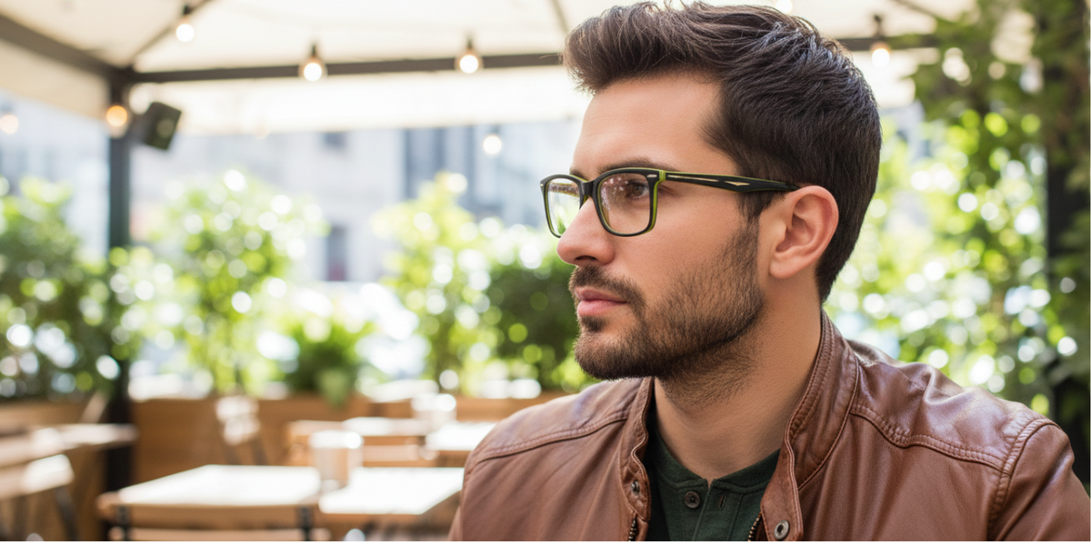 Full Rim Rectangle Classic Eyeglasses