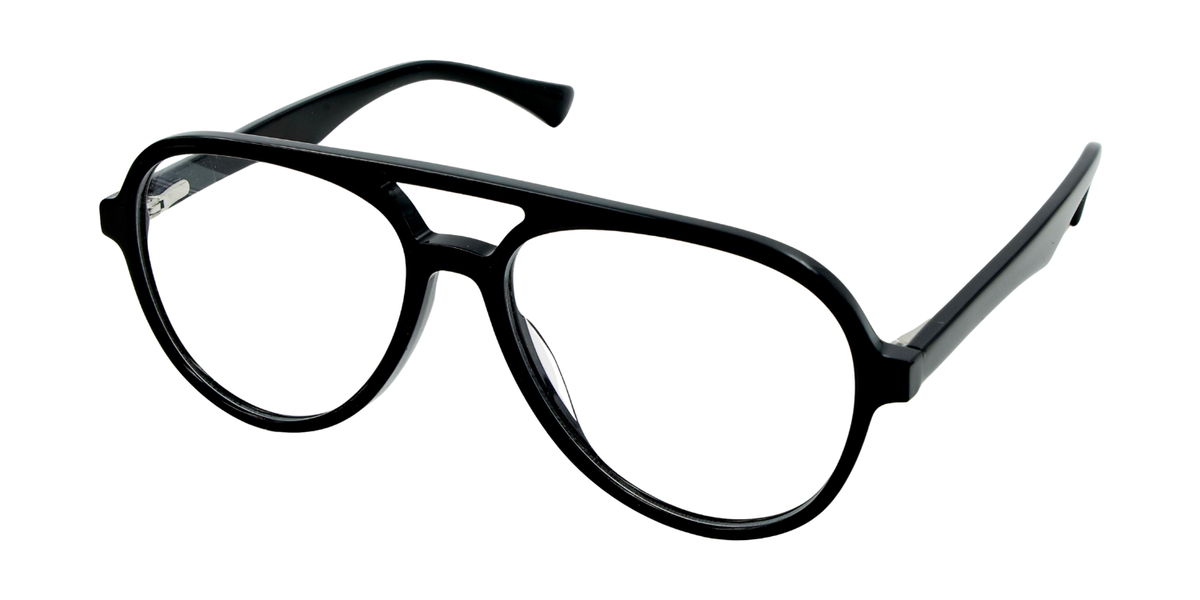 Full Rim Double Bridge Aviator Classic Eyeglasses