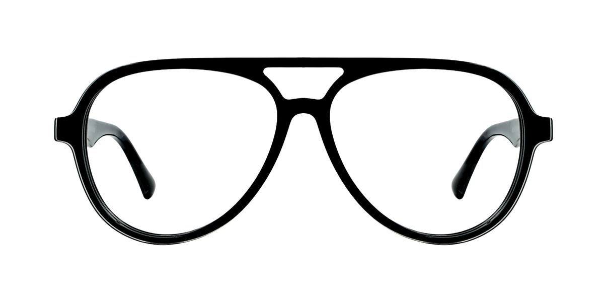 Full Rim Double Bridge Aviator Classic Eyeglasses