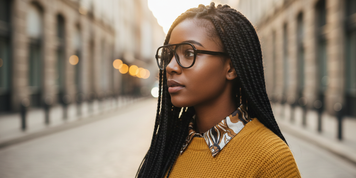 Full Rim Double Bridge Aviator Classic Eyeglasses