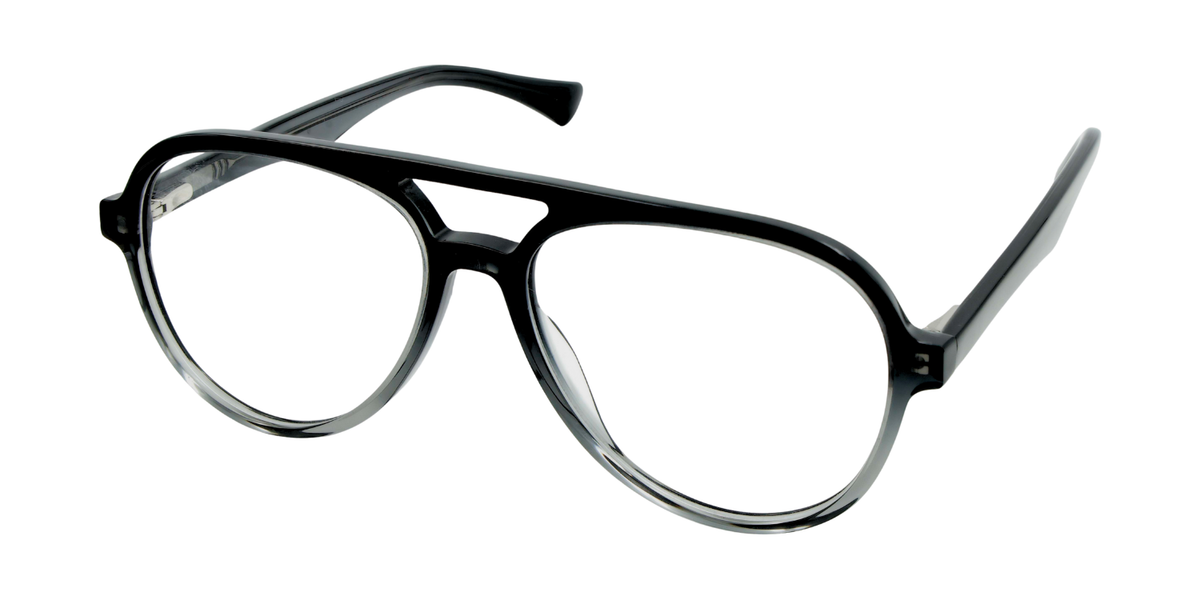 Full Rim Double Bridge Aviator Classic Eyeglasses