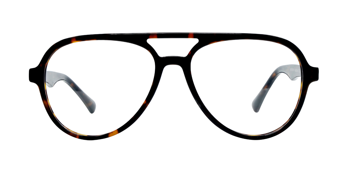 Full Rim Double Bridge Aviator Classic Eyeglasses
