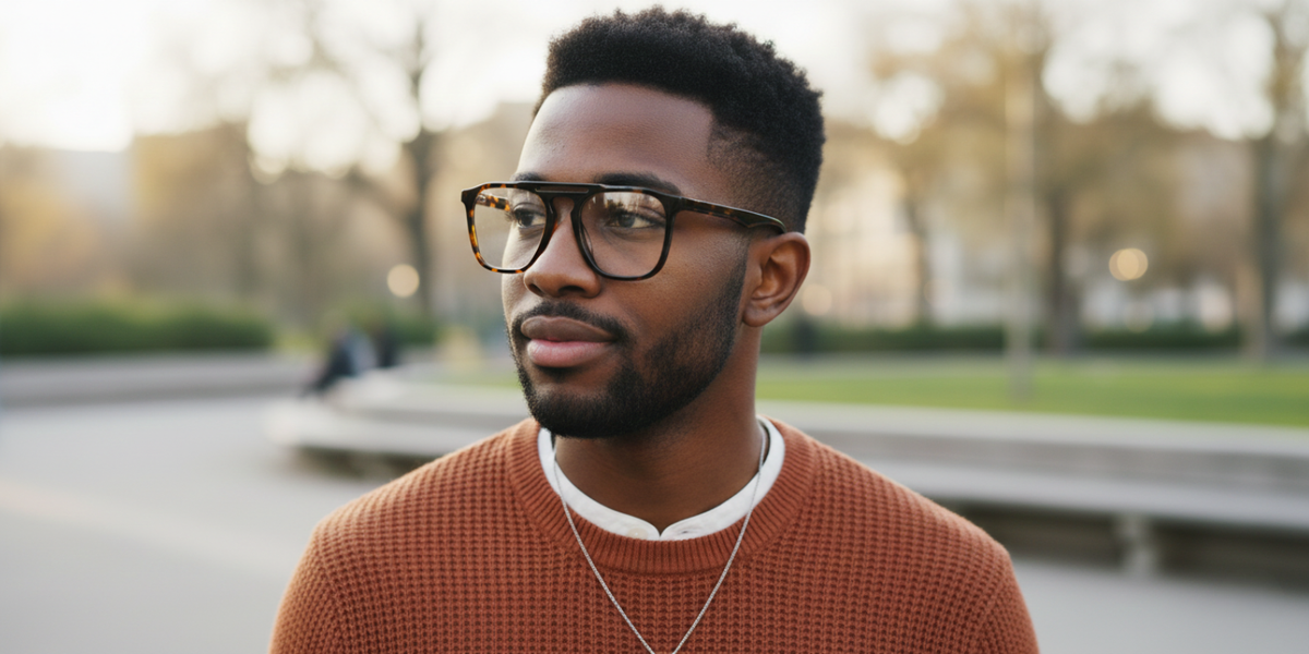 Full Rim Square Aviator Classic Eyeglasses