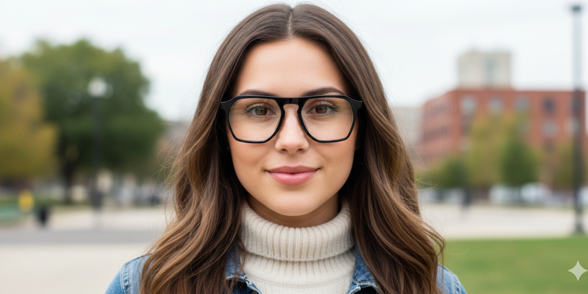 Full Rim Hexagonal Classic Eyeglasses