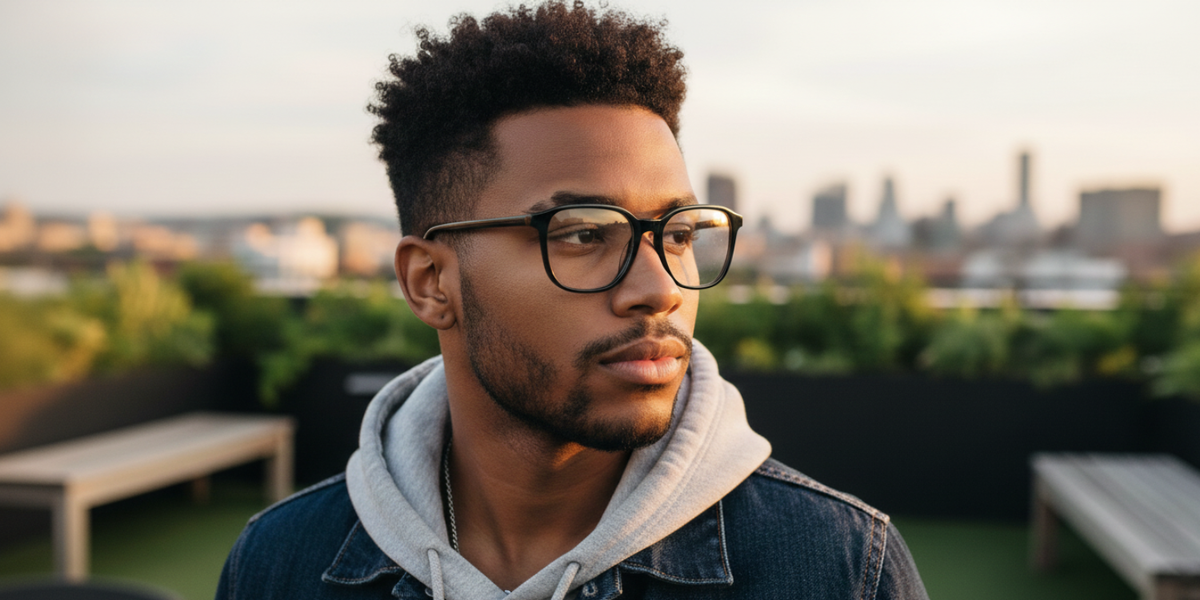 Full Rim Square Classic Eyeglasses