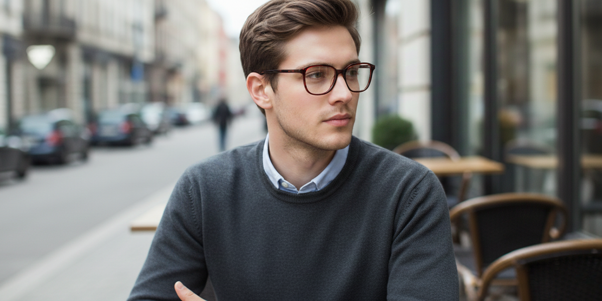 Full Rim Square Classic Eyeglasses