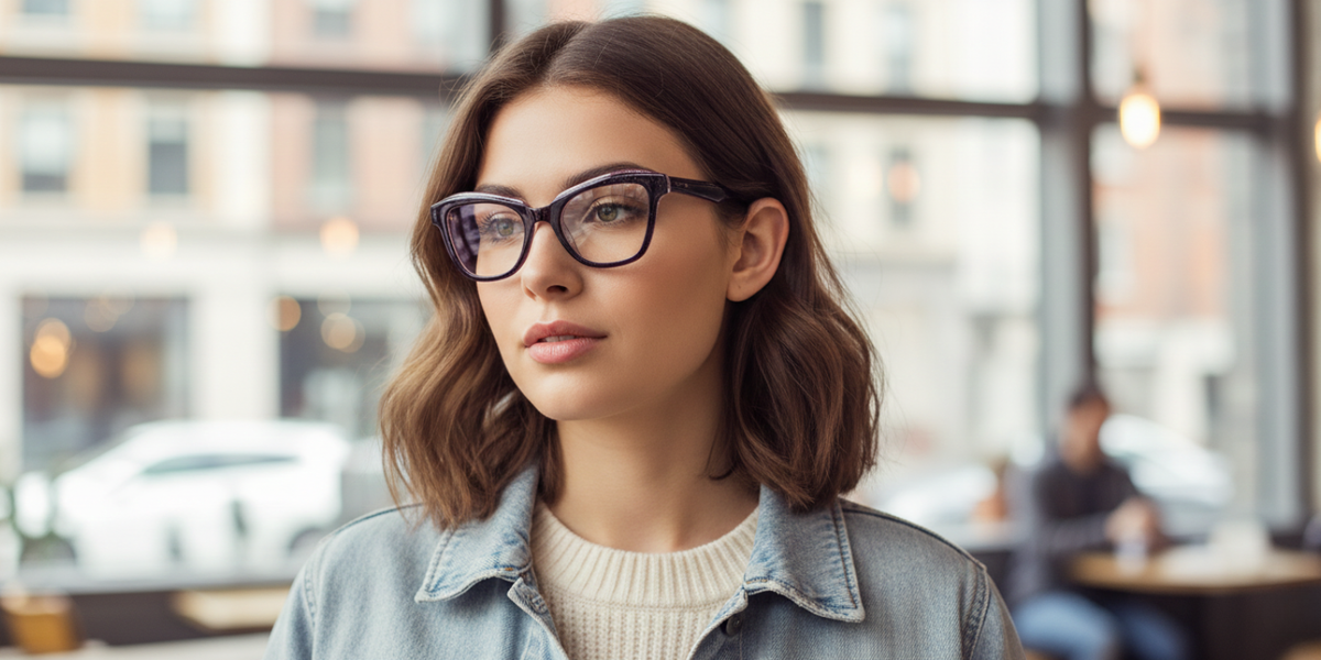 Full Rim Cat Eye Classic Eyeglasses