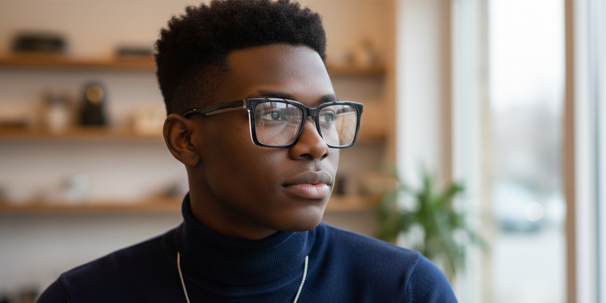 Full Rim Rectangle Premium Eyeglasses