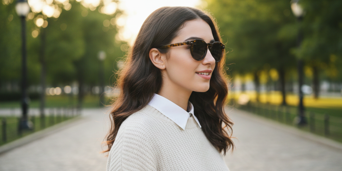 Full Rim Round Classic sunglasses