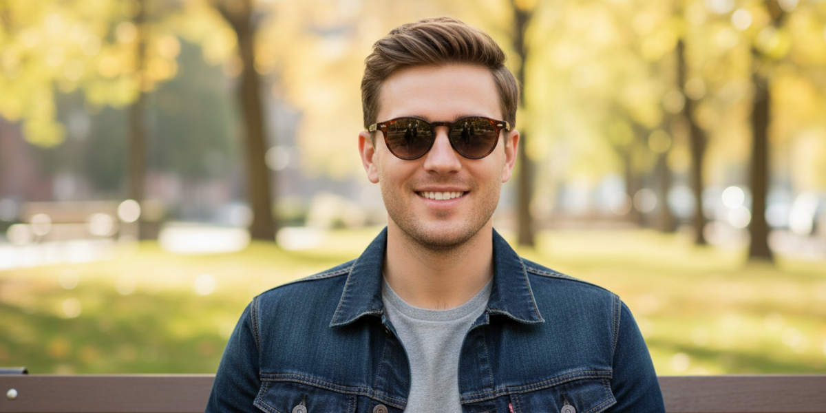 Full Rim Round Classic sunglasses