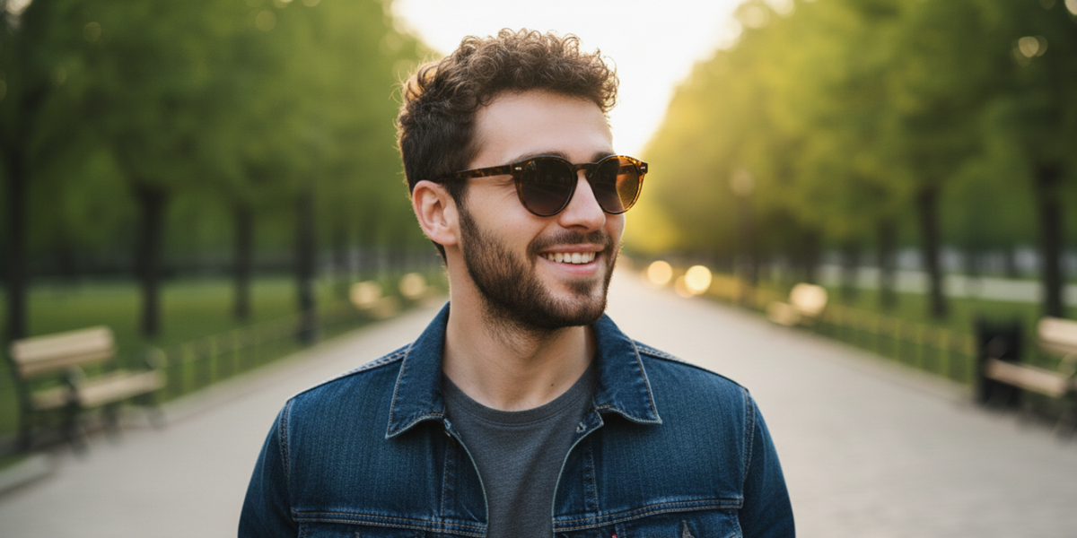 Full Rim Round Classic sunglasses