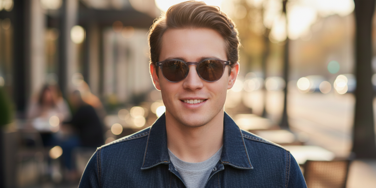 Full Rim Round Classic sunglasses