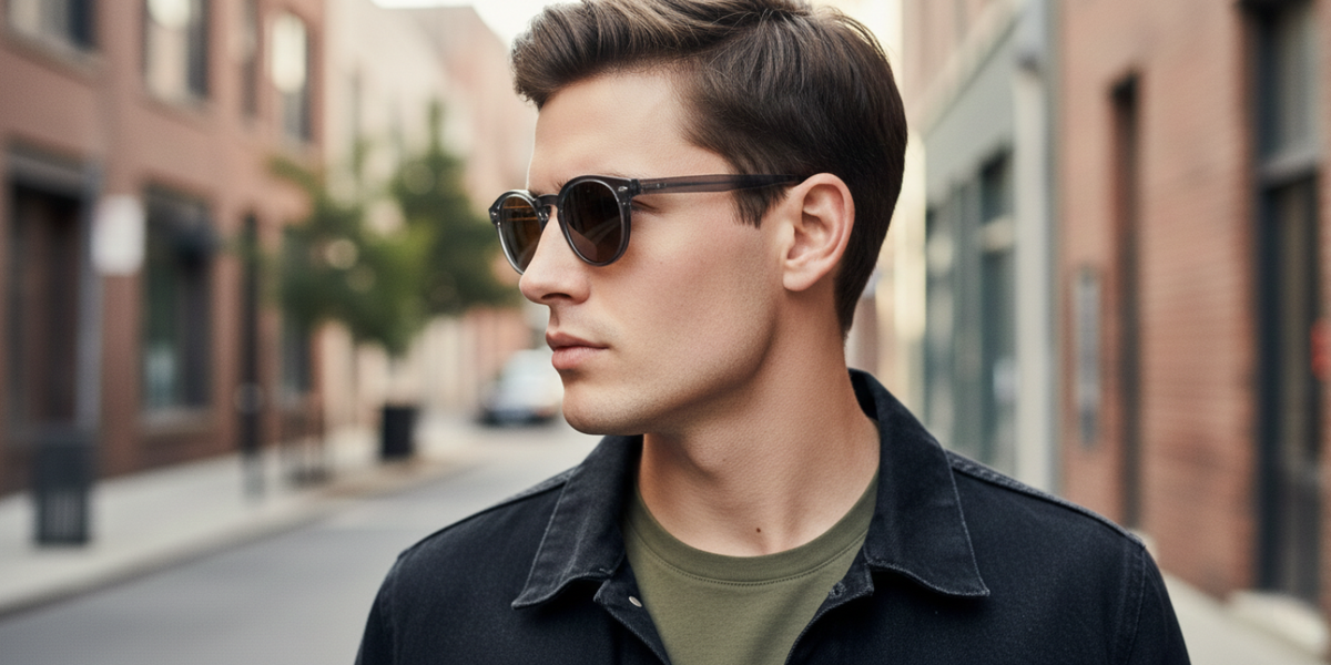 Full Rim Round Classic sunglasses