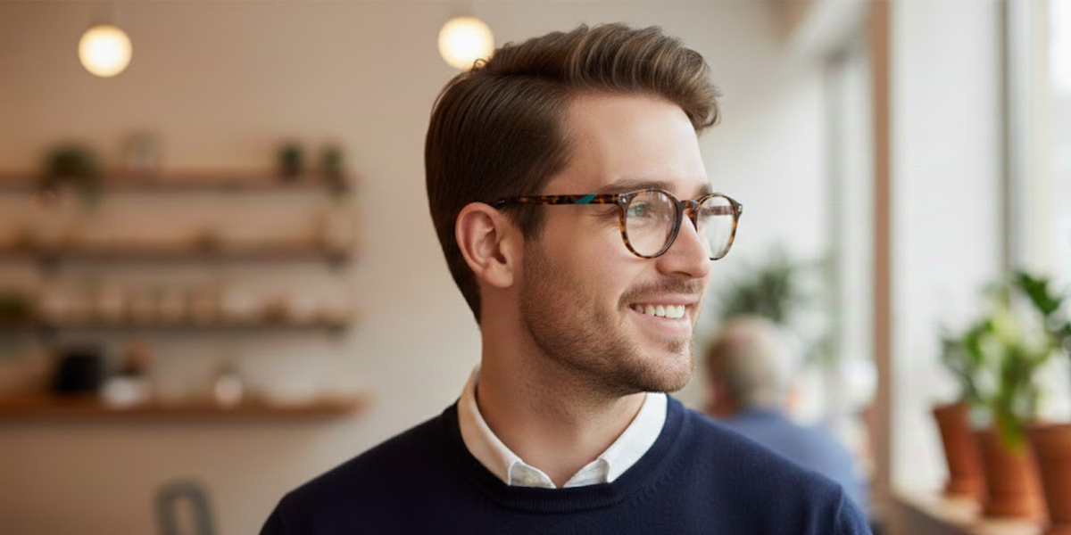 Full Rim Round Classic Eyeglasses