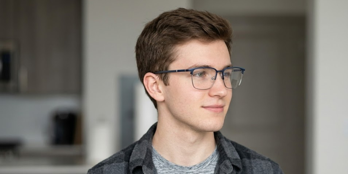 Full Rim Square Classic Eyeglasses