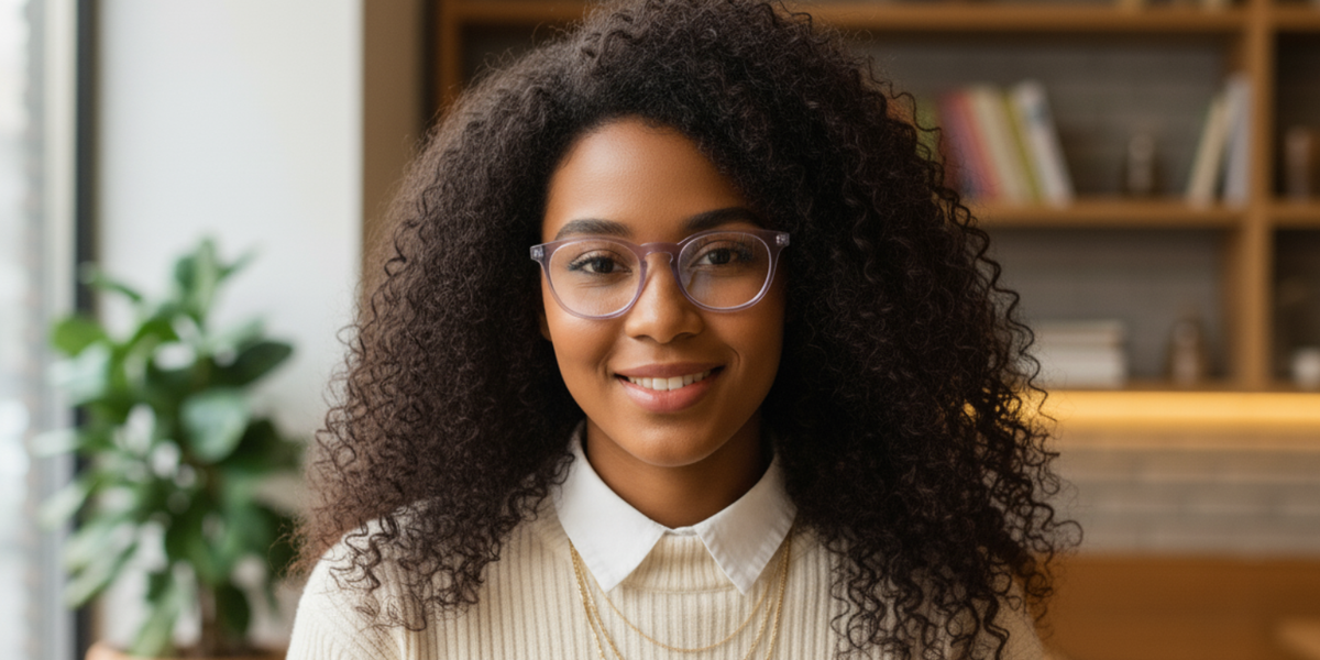 Full Rim Round Premium Eyeglasses