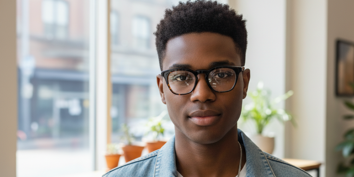 Full Rim Round Premium Eyeglasses