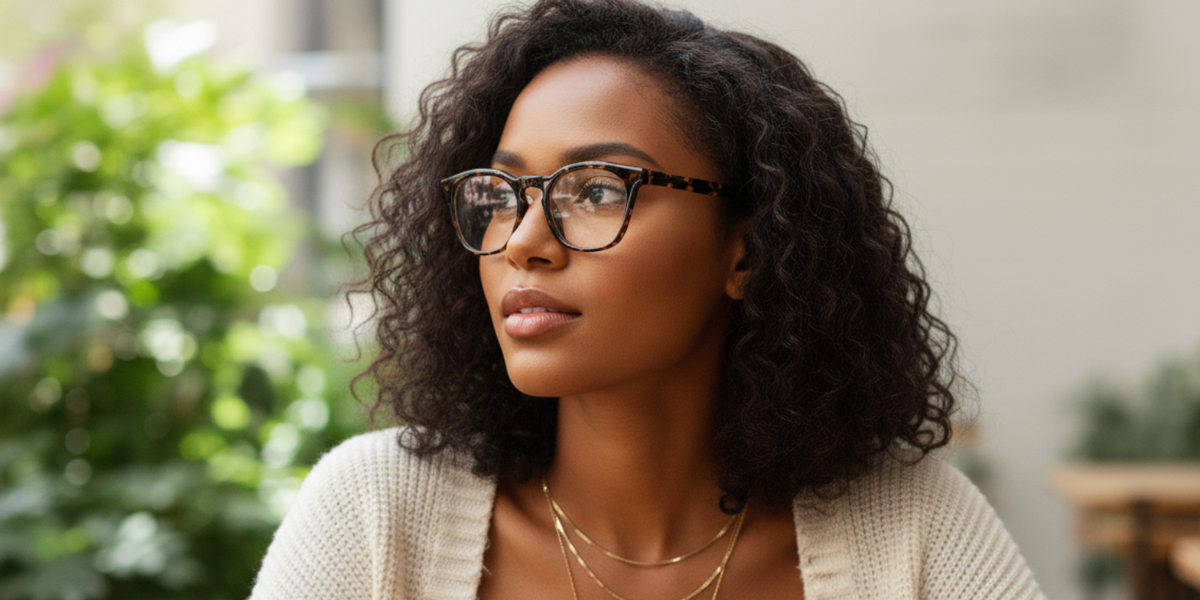 Full Rim Round Premium Eyeglasses