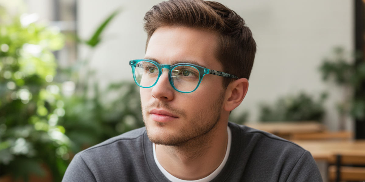 Full Rim Round Premium Eyeglasses