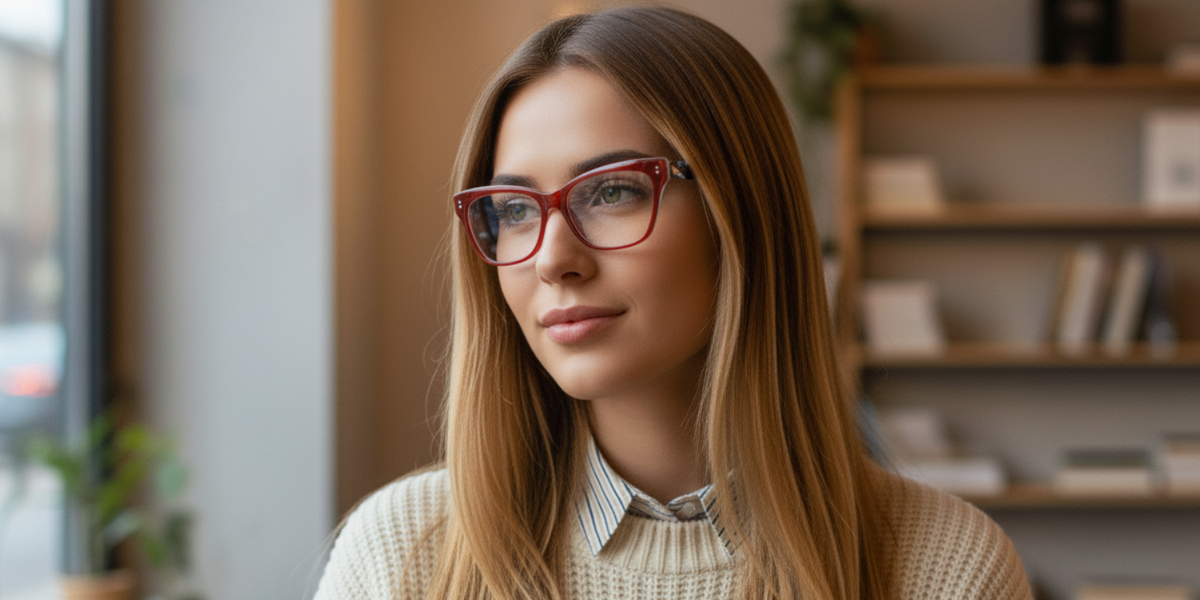 Full Rim Cat Eye Premium Eyeglasses
