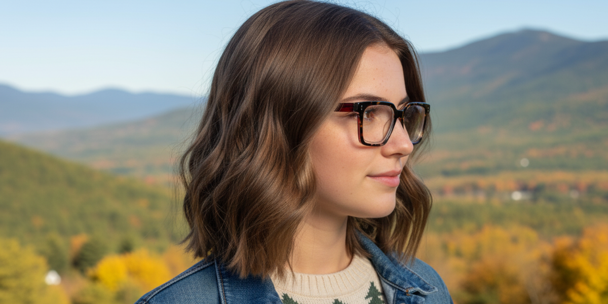 Full Rim Rectangle Premium Eyeglasses