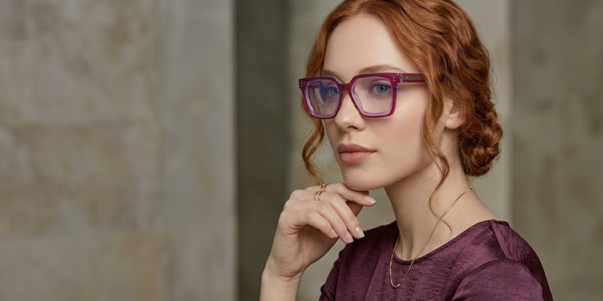 Full Rim Rectangle Premium Eyeglasses