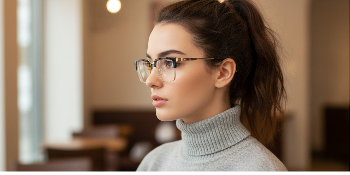 Full Rim Rectangle Premium Eyeglasses