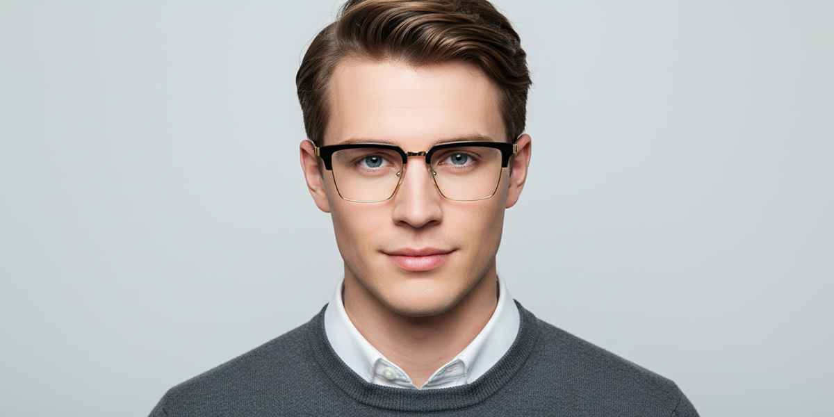 Full Rim Rectangle Premium Eyeglasses