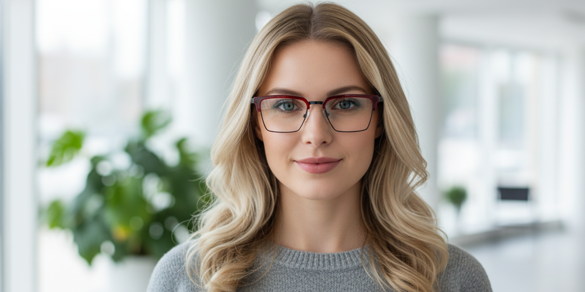 Full Rim Rectangle Premium Eyeglasses